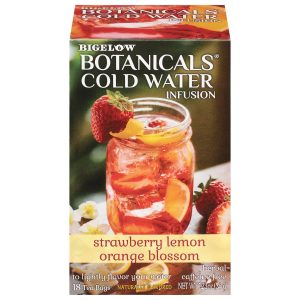 Strawberry Lemon Orange Blossom Cold Water Infusion