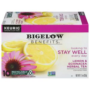 Stay Well Lemon and Echinacea Herbal Tea K-Cup® Pods