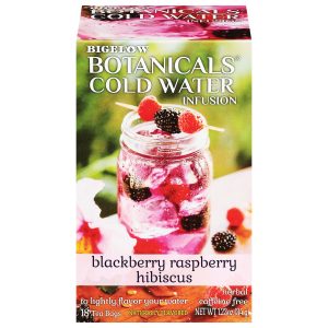 Blackberry Raspberry Hibiscus Cold Water Infusion