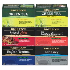 Decaffeinated Tea 6 Flavor Variety Pack
