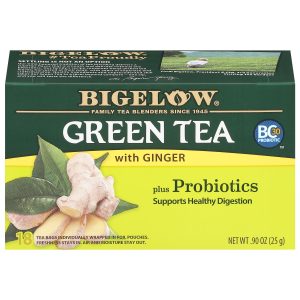 Green Tea with Ginger plus Probiotics