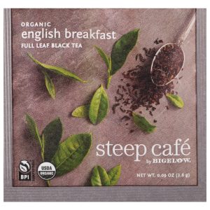organic english breakfast full leaf black tea