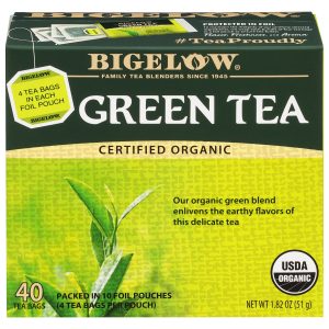 Organic Green Tea 40 Count