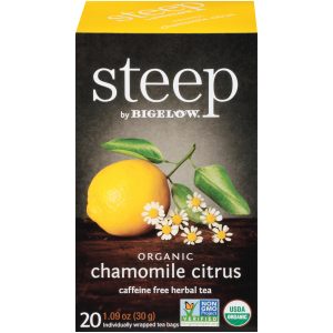 organic chamomile citrus herbal tea