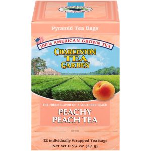 Peachy Peach Black Tea Pyramid Bags