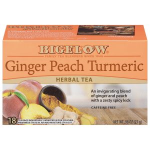Ginger Peach Turmeric Herbal Tea