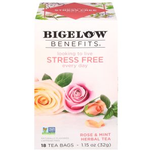 Stress Free Rose and Mint Herbal Tea